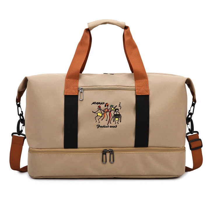 Sporty travel bag with practical compartments Bowlift