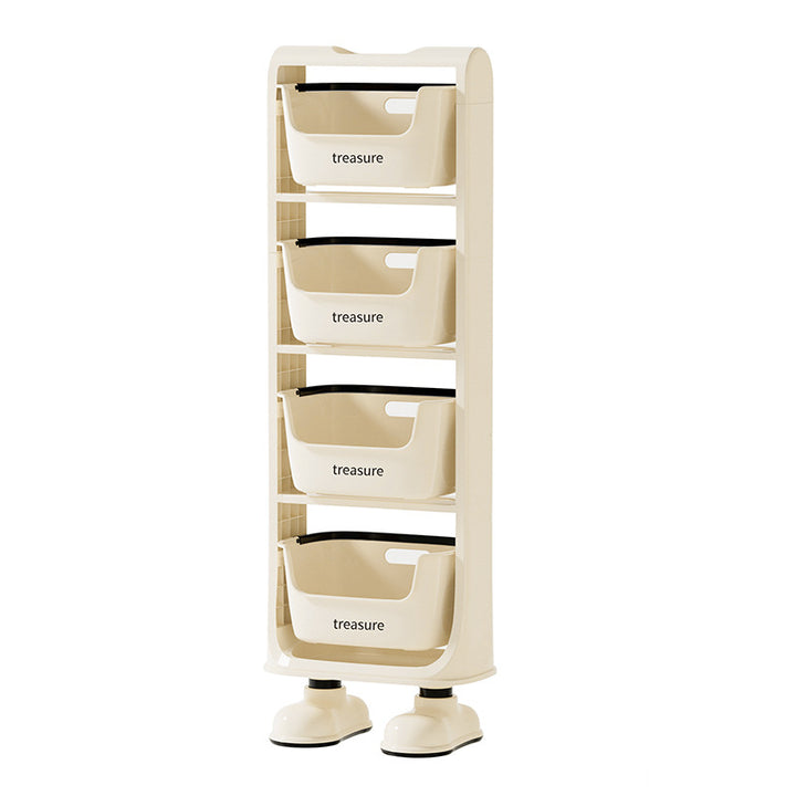 Multi-Tier Storage Organizer with Baskets Bowlift
