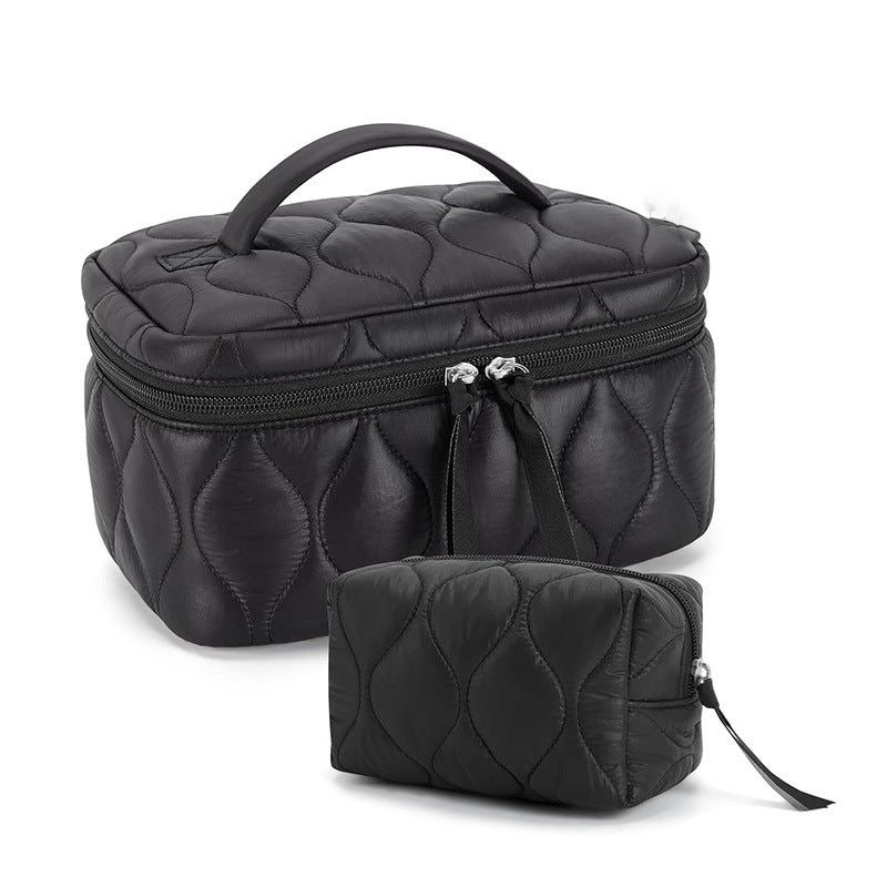 Cosmetic organizer bag with practical compartments Bowlift