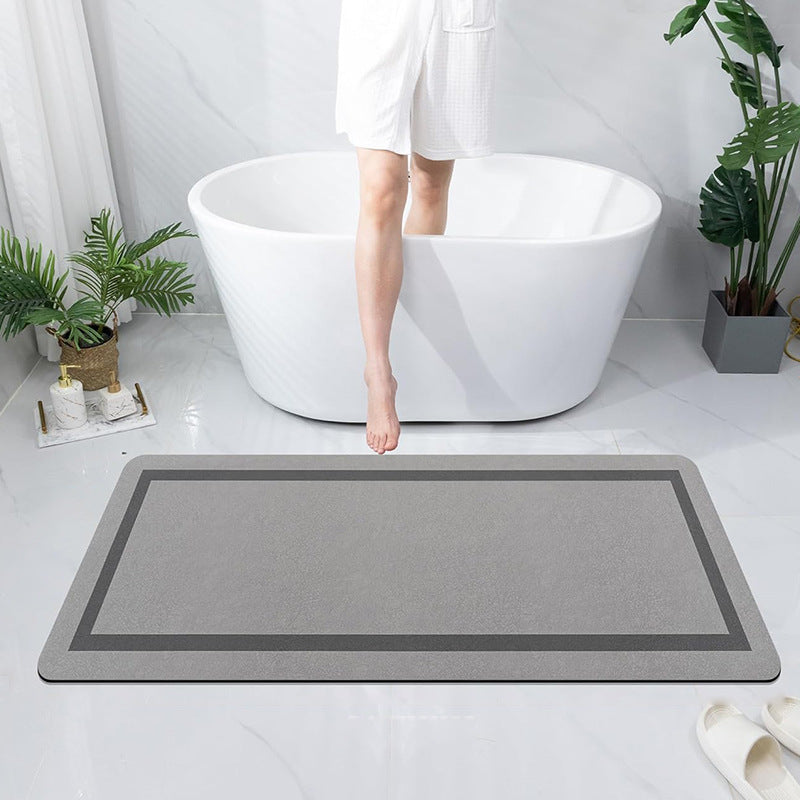 Plush Absorbent Bath Mat Bowlift