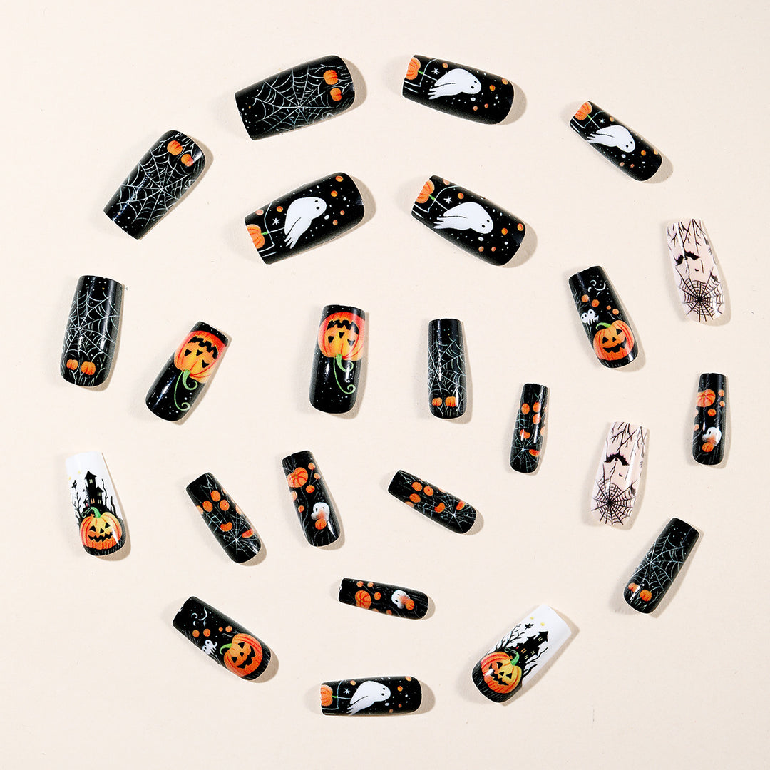 Festive Halloween-Themed Nail Art Bowlift
