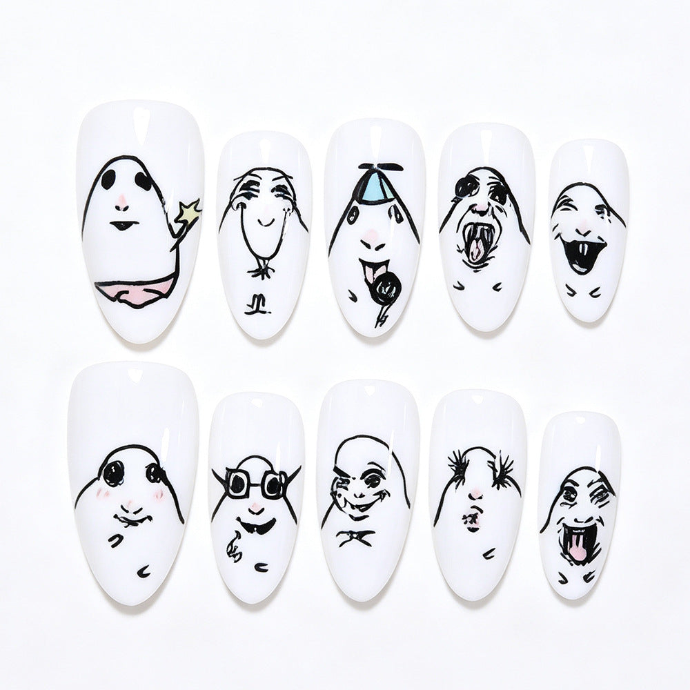 Creative Character Nail Art Tips Bowlift