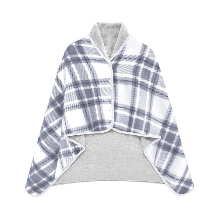 Ladies' wrap blanket made of cozy wool blend Bowlift