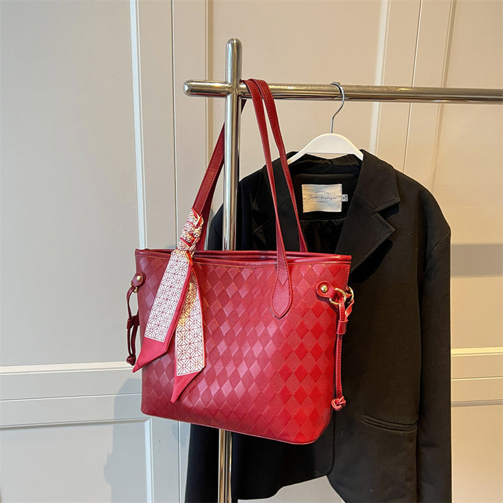 Elegant Woven Tote Bag Bowlift
