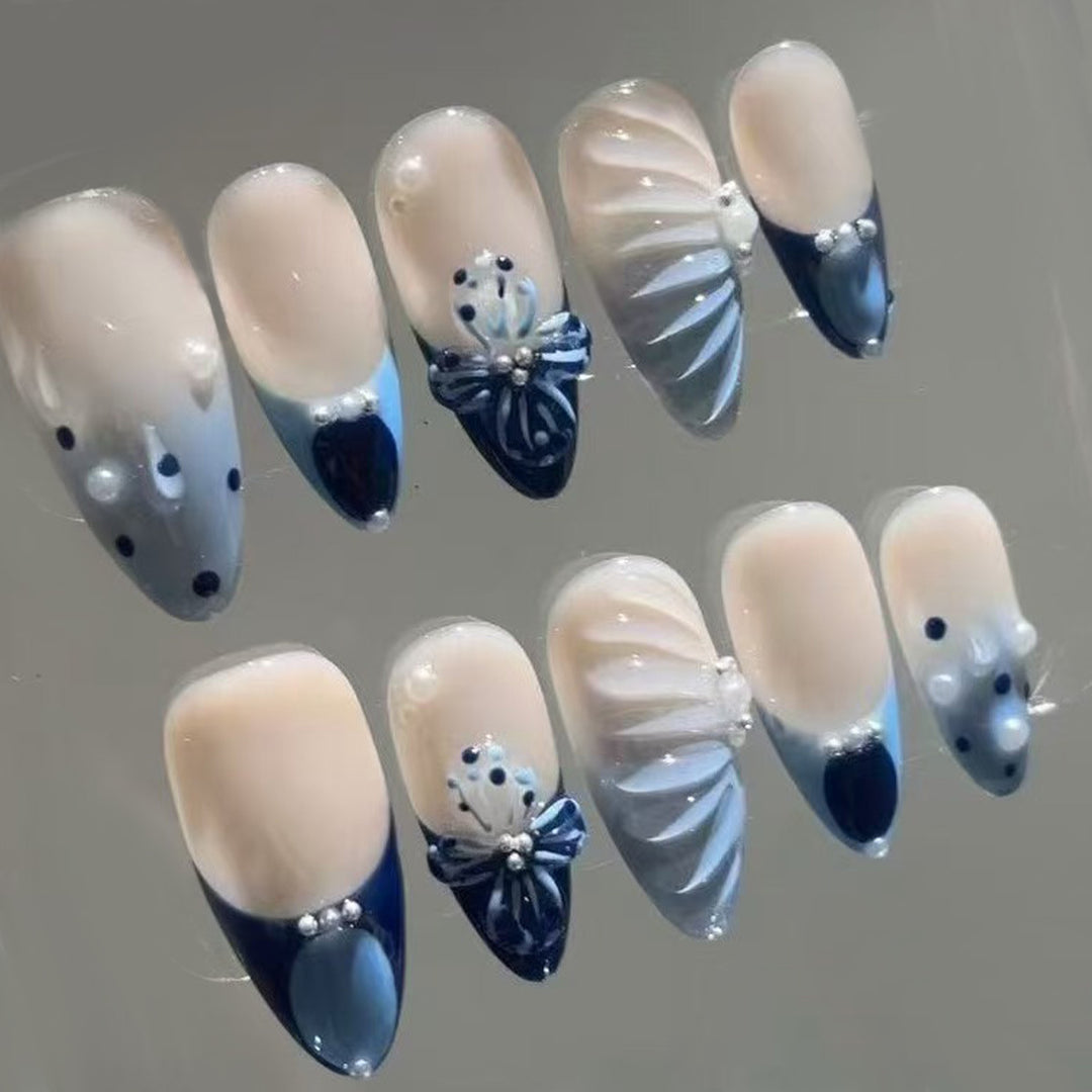 Thematic Artisan Press-On Nail Set Bowlift