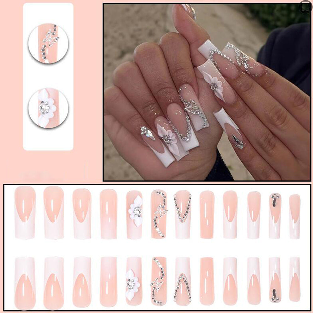 Decorative Press-On Nail Art Set Bowlift