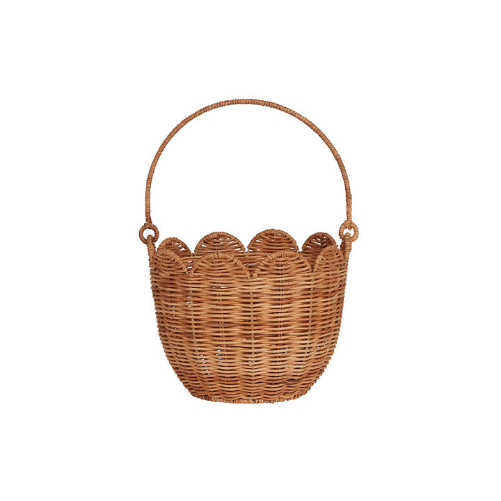 Handmade storage basket for dolls Bowlift