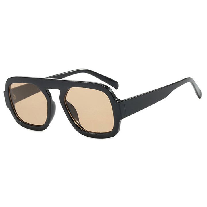 Ladies stylish square sunglasses with wide frame and UV protection Bowlift
