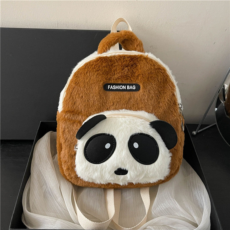 Plush Panda Backpack
