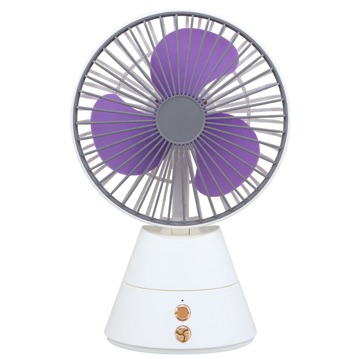 Unisex Portable Table Fan with Flexible Tilt Mechanism Bowlift