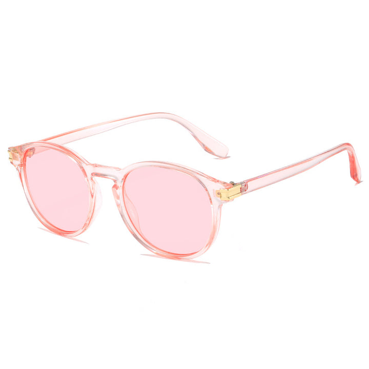 Women elegant sunglasses with transparent frame and stylish accents Bowlift