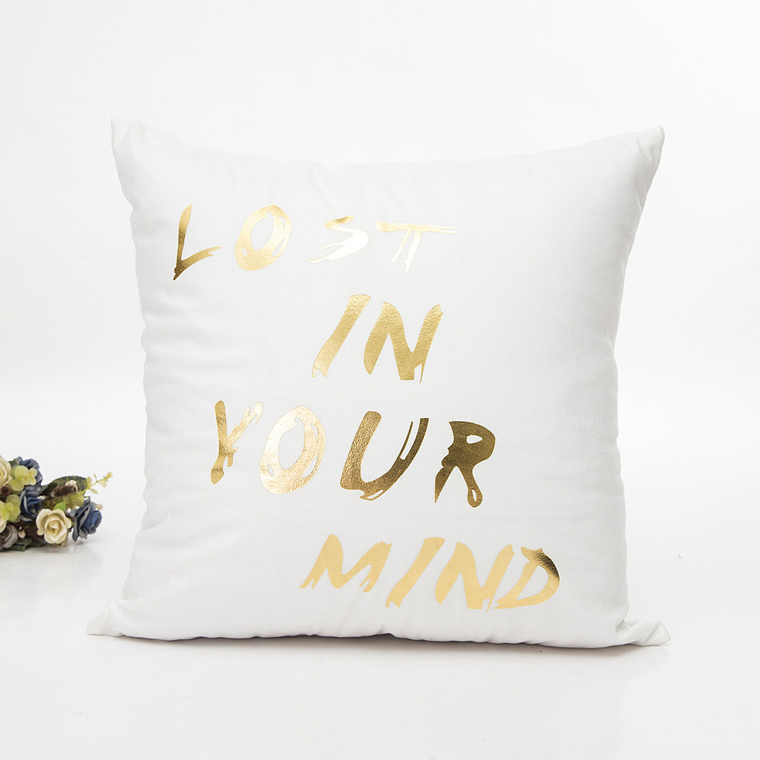 Motivational Quote Decorative Pillow