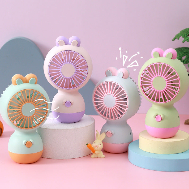 Unisex Portable Hand Fan in Creative Frog Design Bowlift
