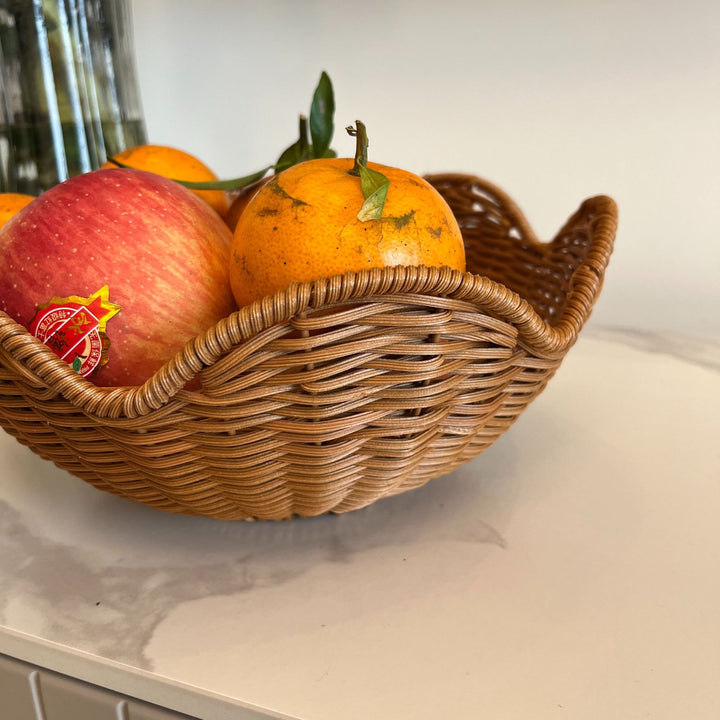 Decorative Woven Serving Dish Bowlift