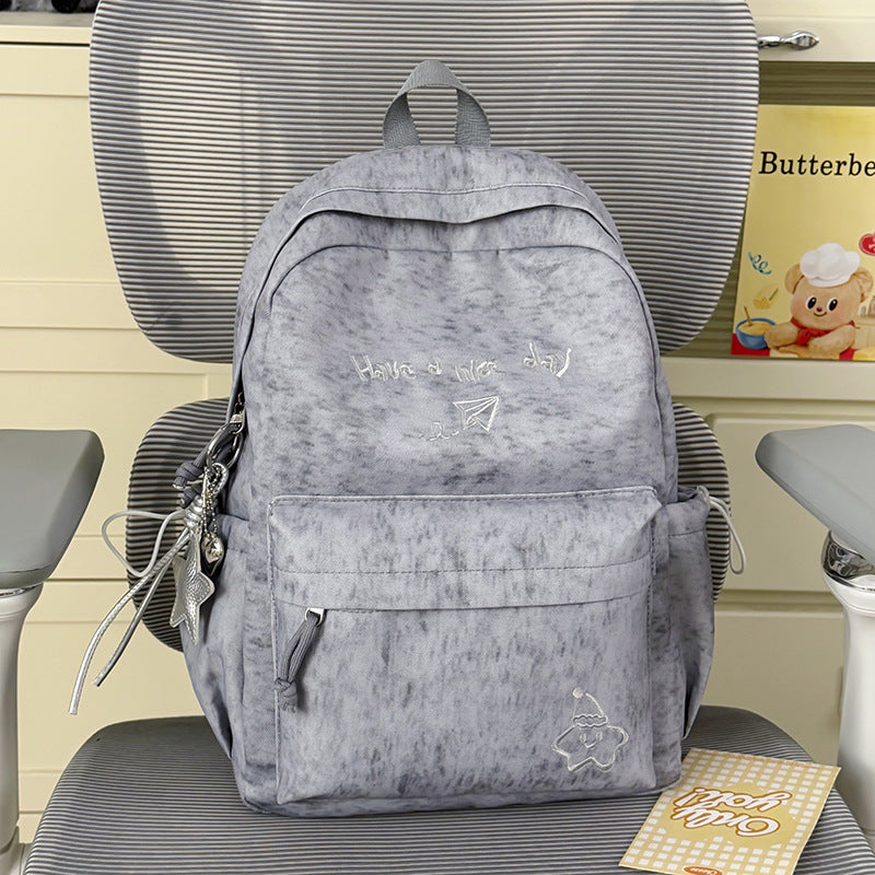 Playful Textured Backpack