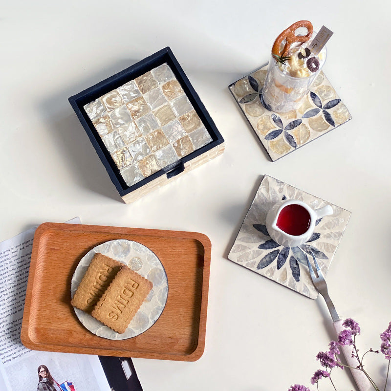 Ladies Decorative Coaster Set Bowlift
