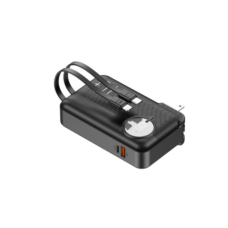 Portable power bank with automatic charging detection and high-quality USB-C connector Bowlift