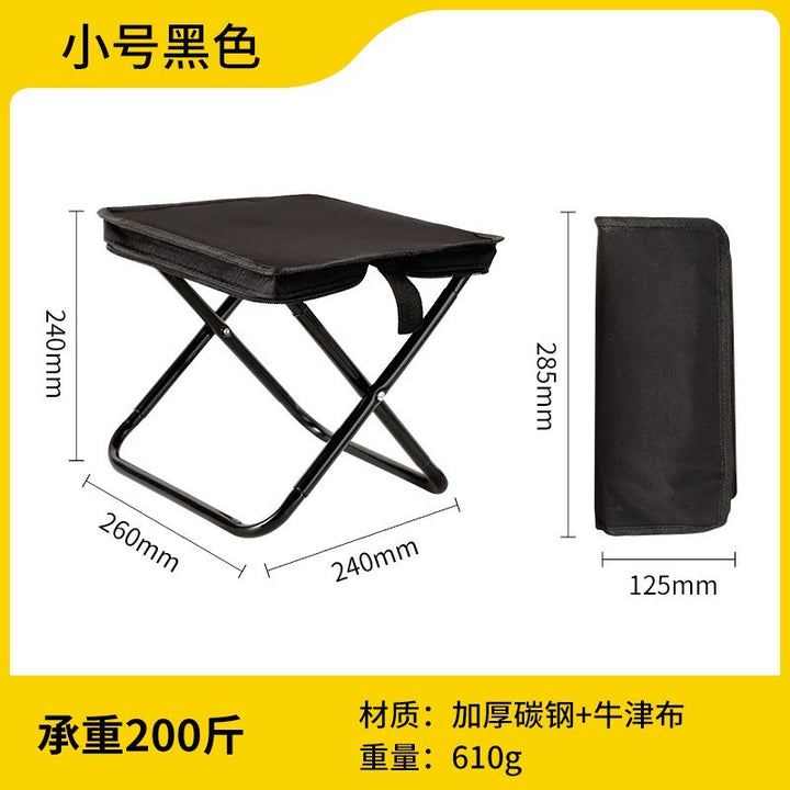 Folding stool with padded seat Bowlift