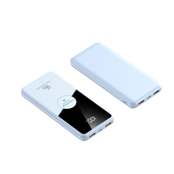 Powerbank with Integrated Digital Charging Display and Fast Charging Function Bowlift
