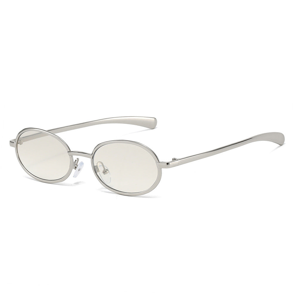 Stylish Retro Oval Sunglasses Bowlift