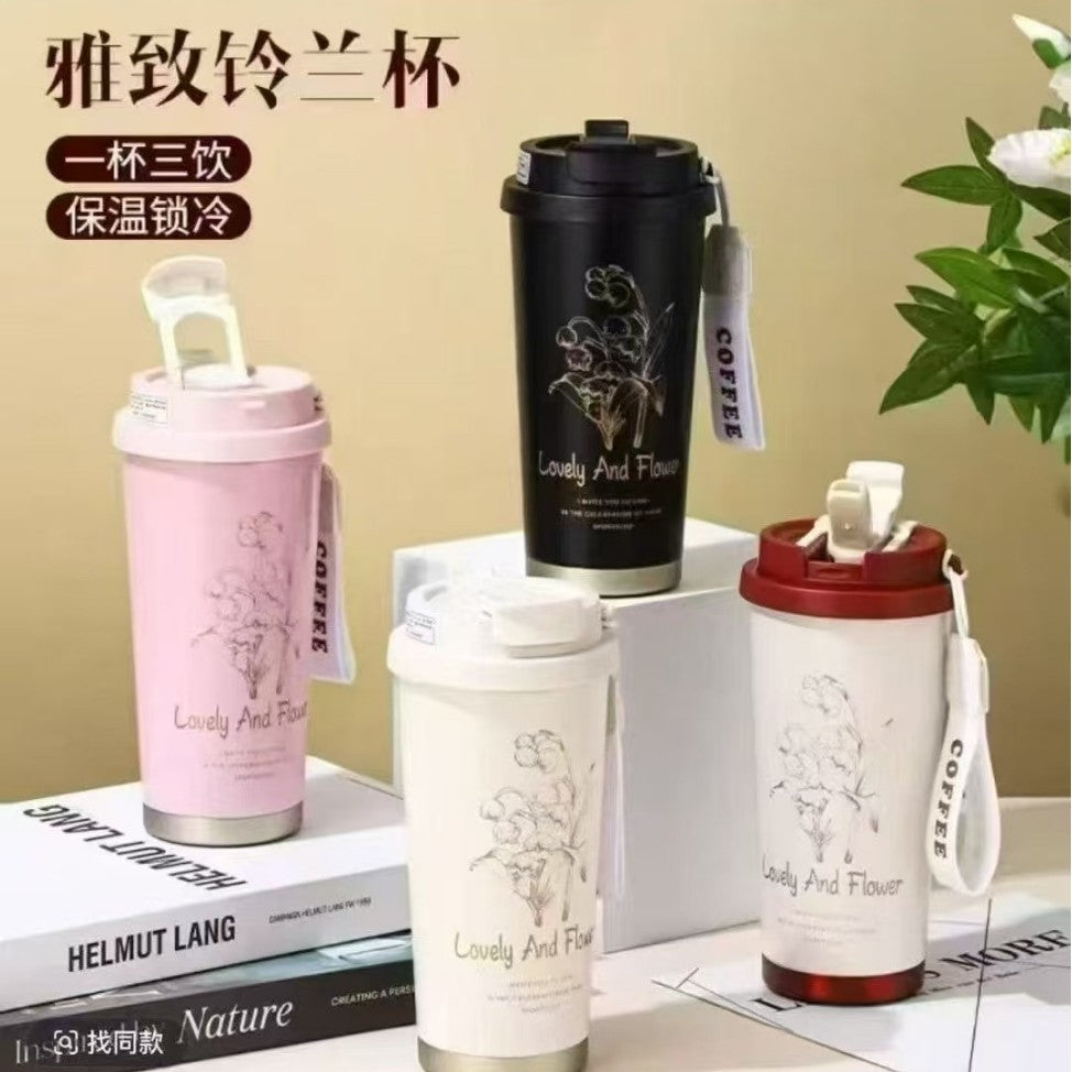 Women insulated travel mug with aroma protection Bowlift