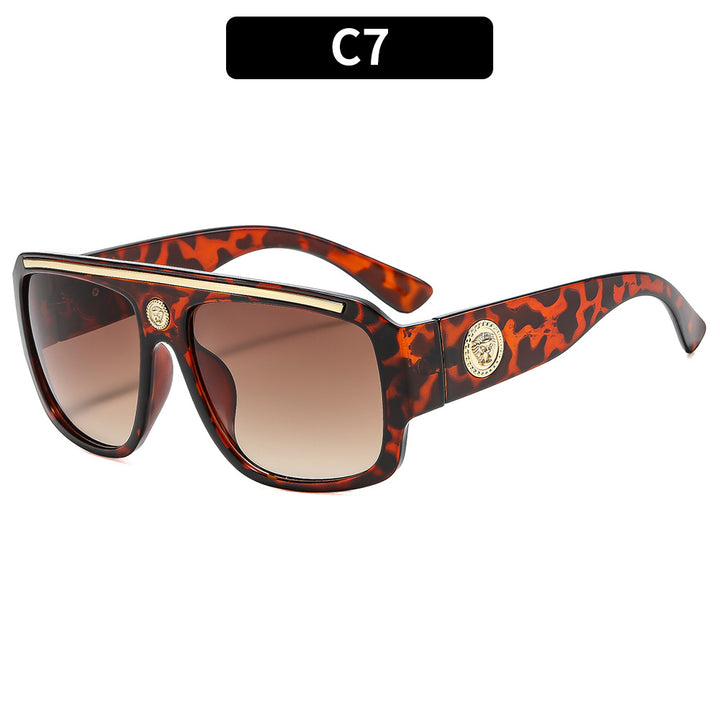Trendy Geometric Oversized Sunglasses