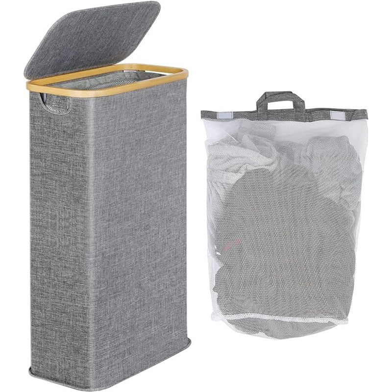 High-quality laundry basket with removable and washable inner bag Bowlift
