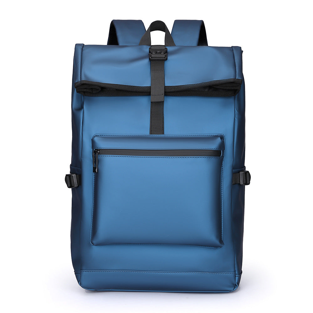Versatile Roll-Top Waterproof Backpack Bowlift
