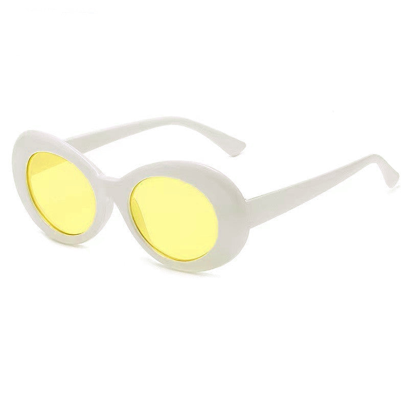 Fashionable Circle Frame Sunglasses Bowlift
