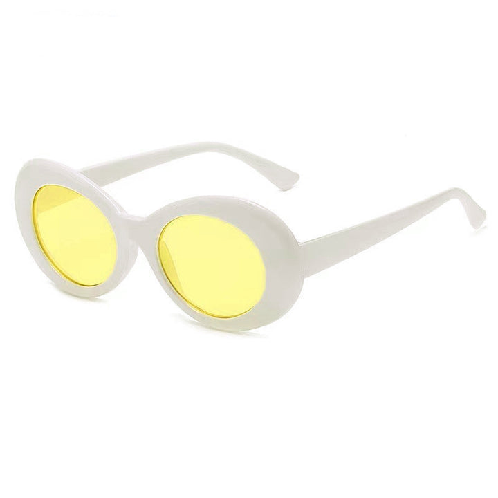 Fashionable Circle Frame Sunglasses Bowlift