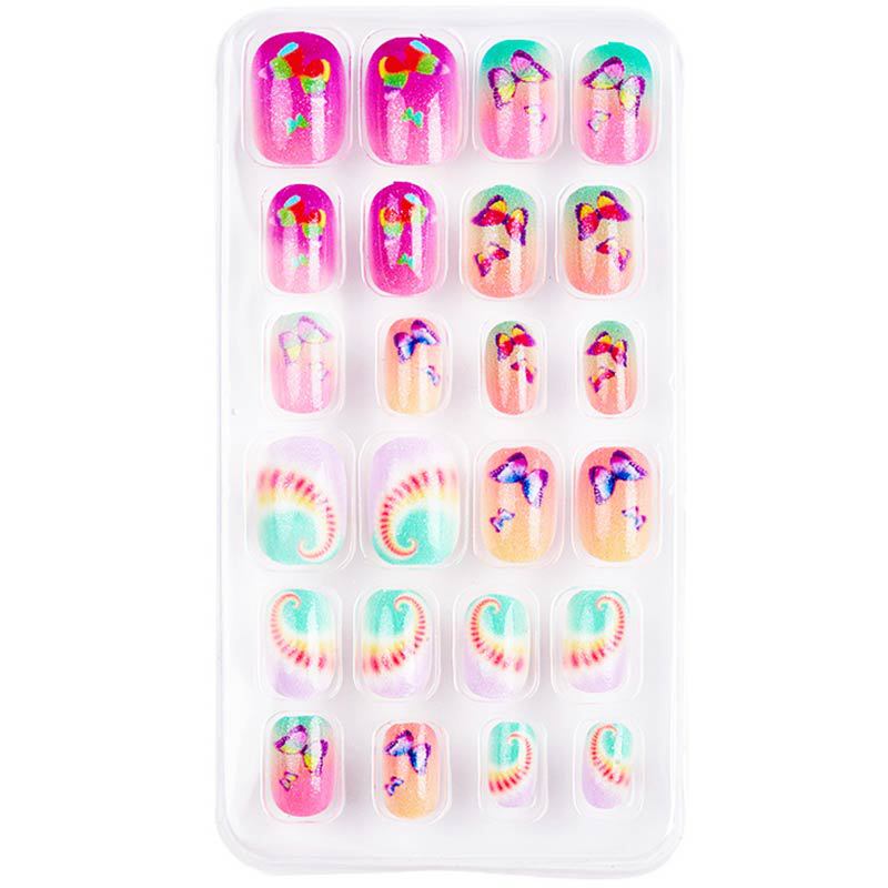 Decorative Animal-Themed Press-On Nails Bowlift