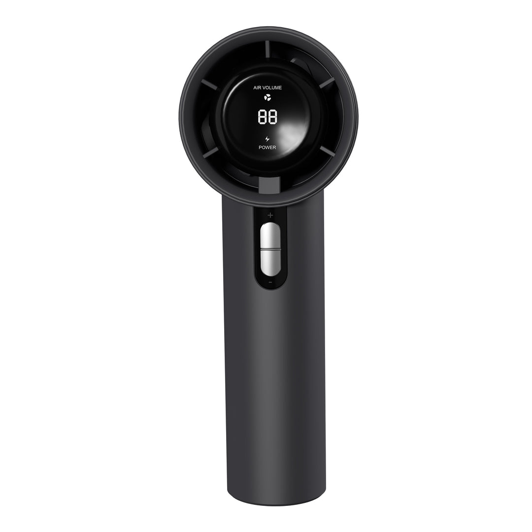 Cooling Multi-Speed Quiet Portable Rechargeable Handheld and Desktop Fan with LED Battery Display Bowlift