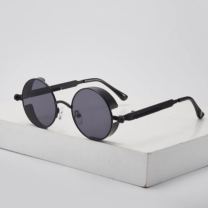 Women's retro-inspired round sunglasses with special lenses Bowlift
