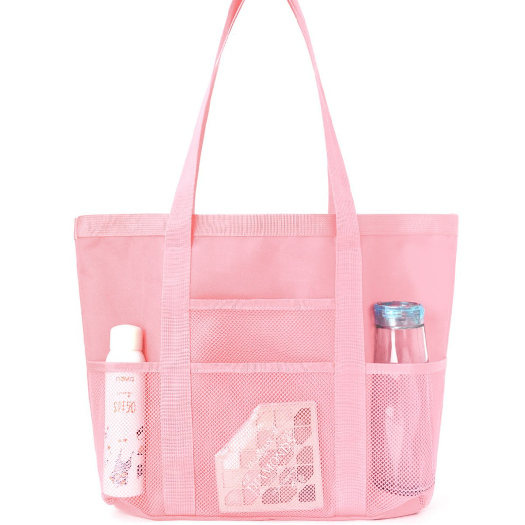 Multifunctional shopping bag with practical outer pockets Bowlift