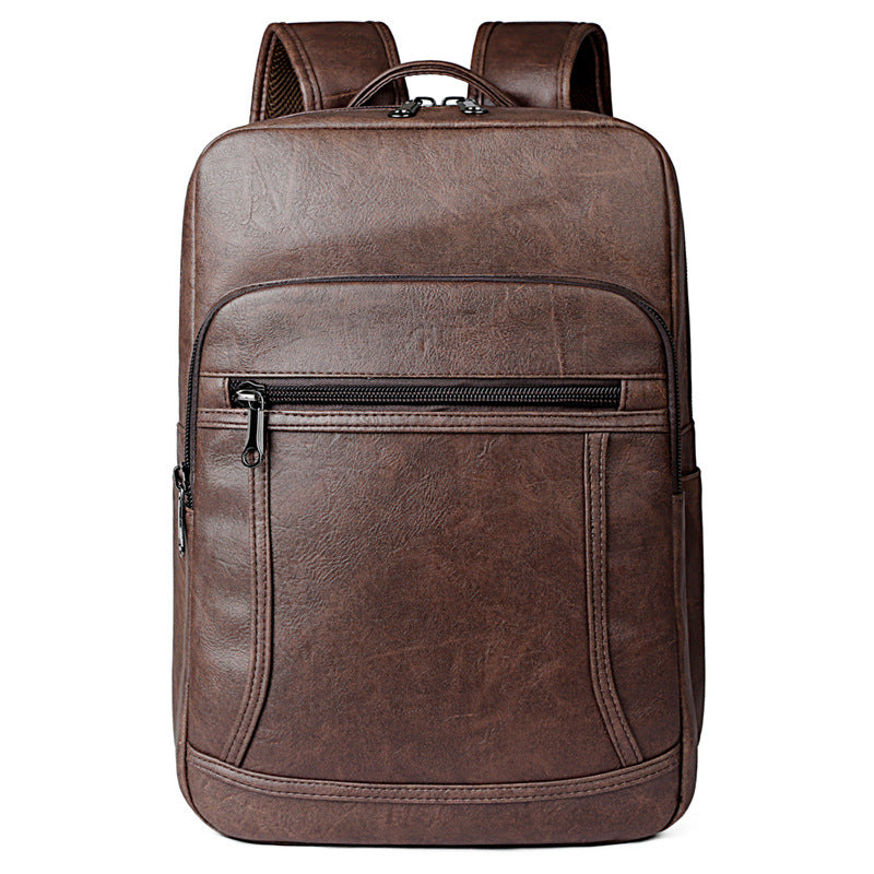 Elegant Backpack Made of Faux Leather with Multiple Compartments Bowlift