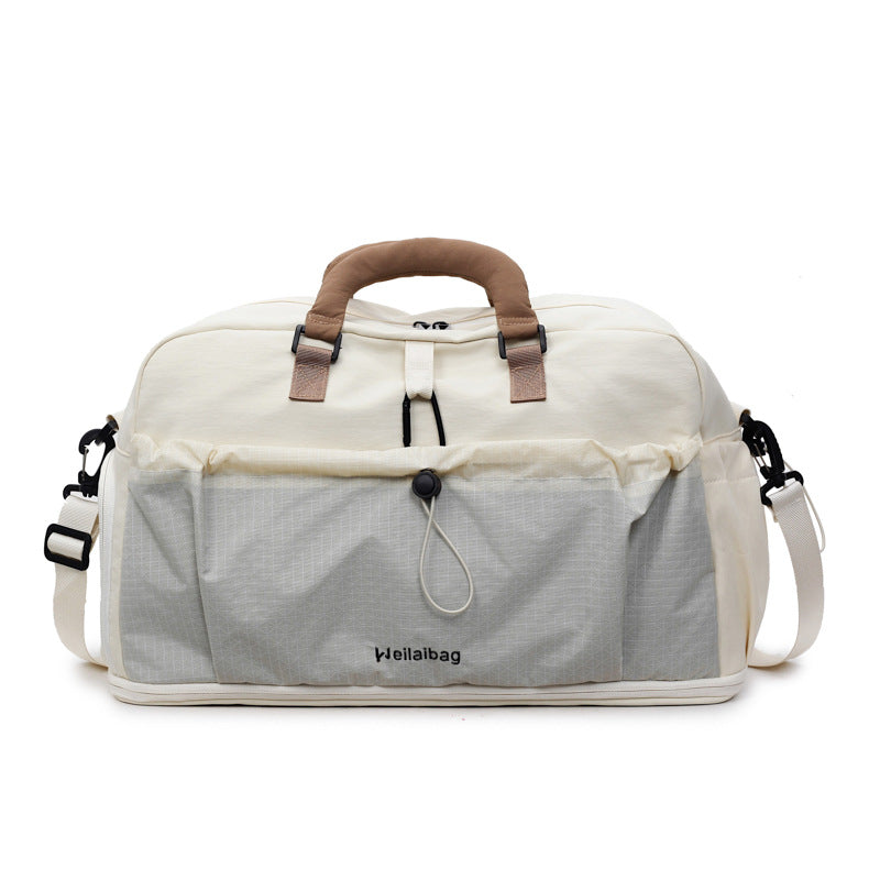 Multifunctional Sports Duffel with Reinforced Carry Strap Bowlift