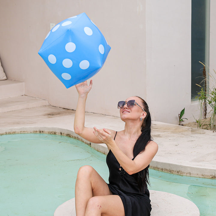 Ladies Inflatable Giant Dice Bowlift
