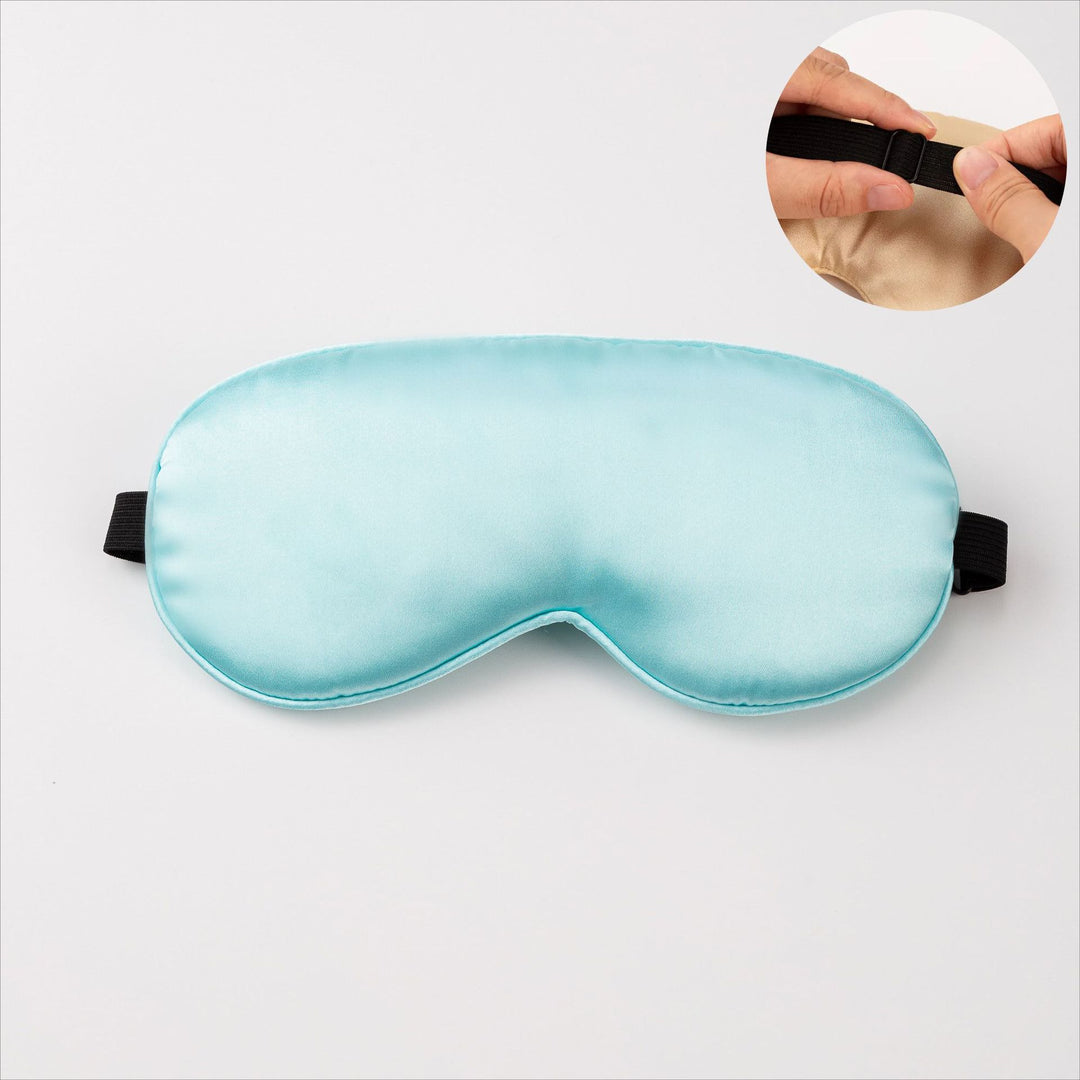 Unisex nan ergonomic sleep mask with adjustable elastic band and soft satin surface Bowlift