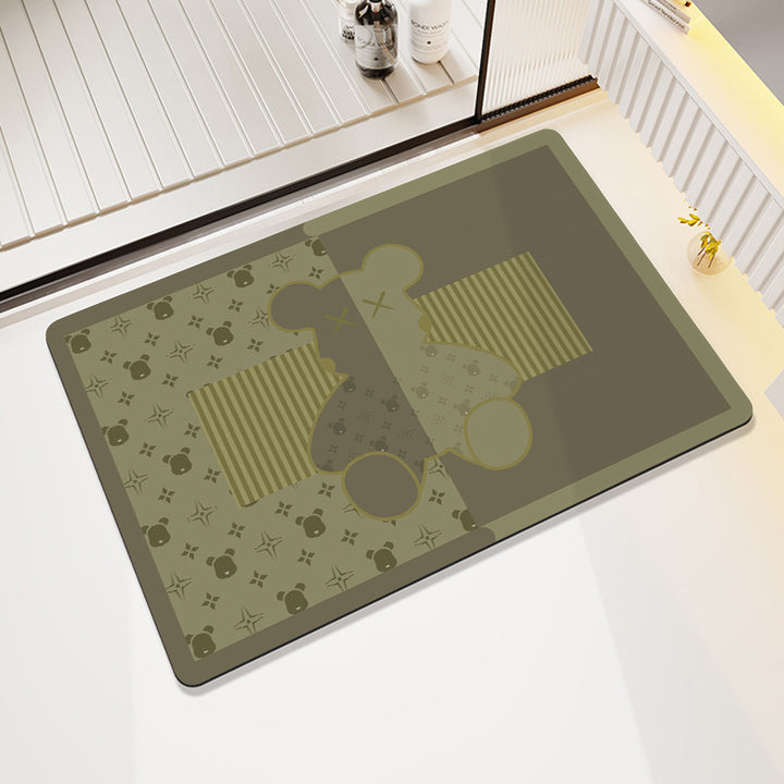 Artistic Cartoon Entrance Mat Bowlift