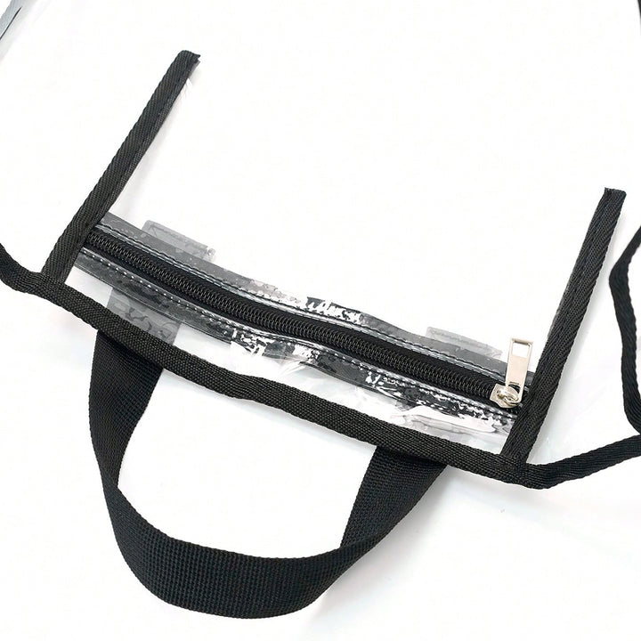 Transparent Beach Bag with Multiple Inner Compartments Bowlift