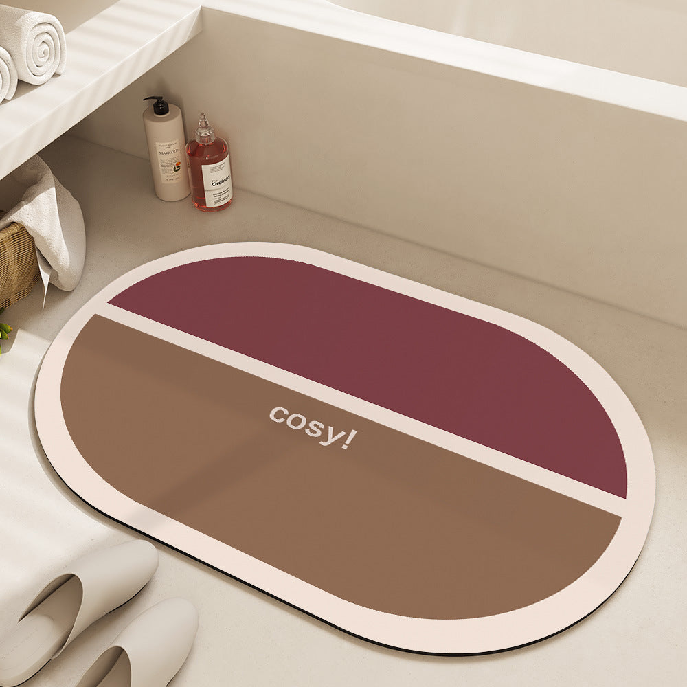Cozy Comfort Bathroom Mat Bowlift