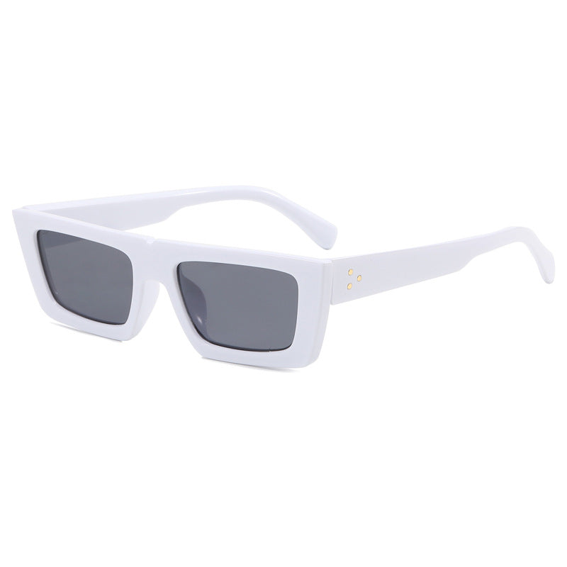 Women's fashionable square designer sunglasses with polarized lenses Bowlift