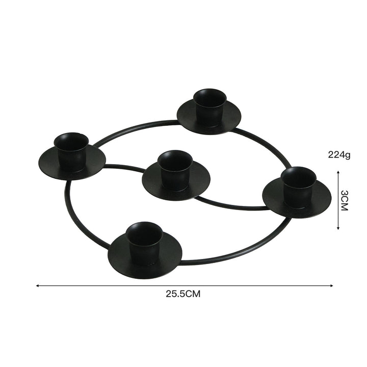 Geometric Multi-Candle Holder