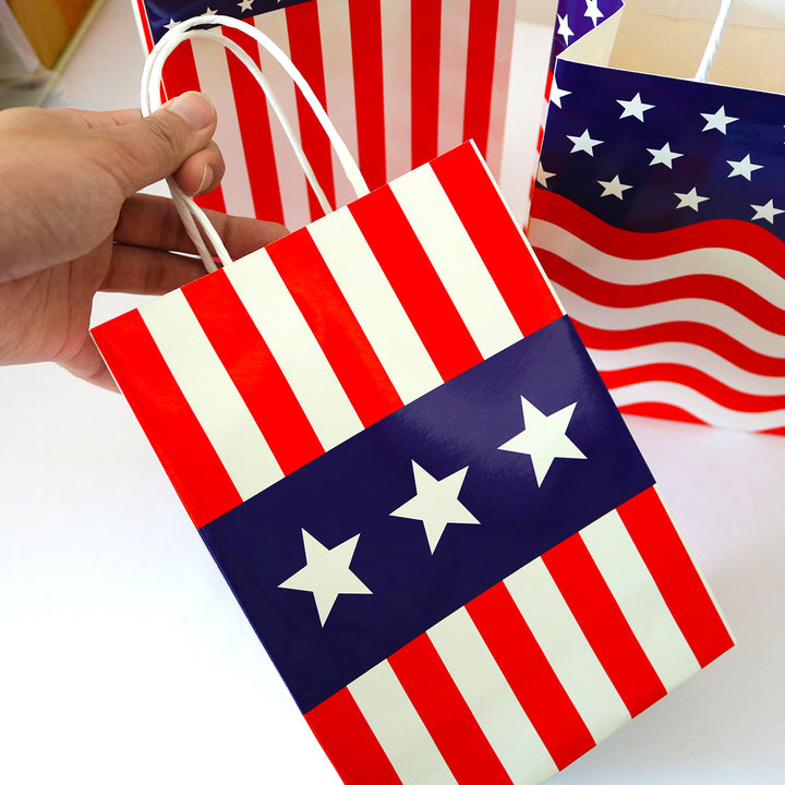 Women's gift bag with patriotic design Bowlift