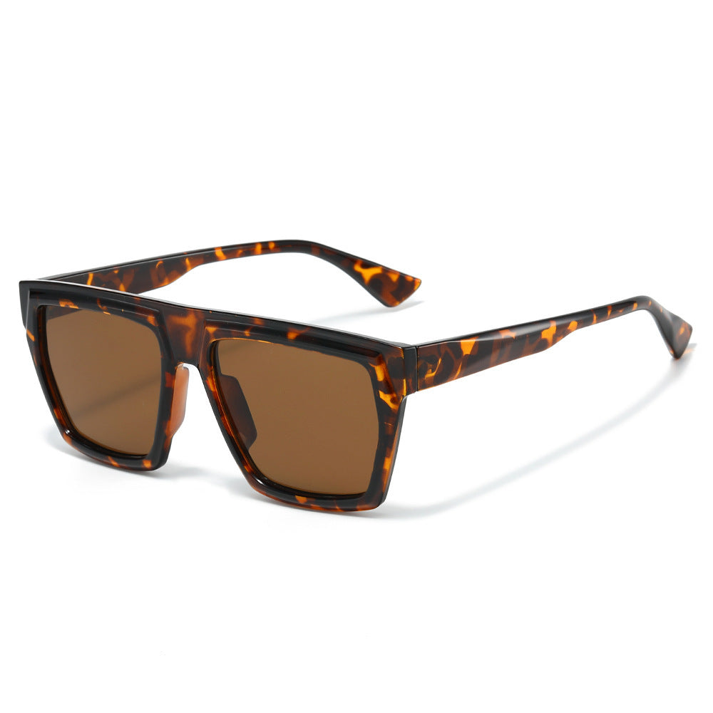Chic Oversized Geometric Frame Sunglasses Bowlift