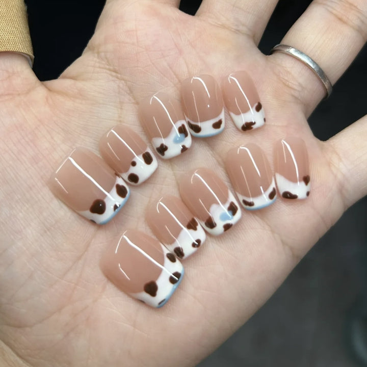 Animal Design Artificial Nails Bowlift