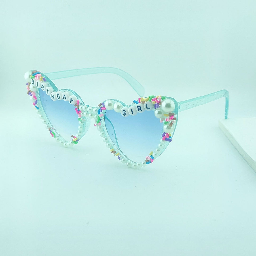 Decorative Birthday-Themed Fashion Sunglasses Bowlift