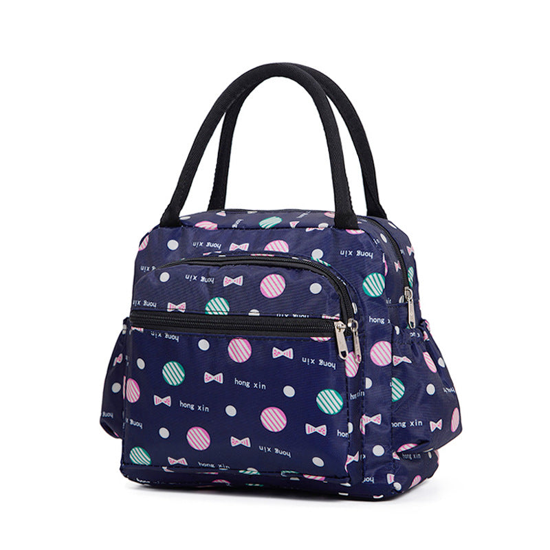 Cat Pattern Insulated Lunch Tote Bowlift