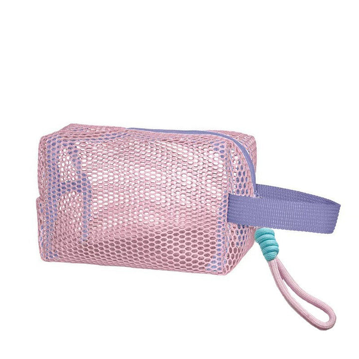 Versatile Beach Bag In Airy Mesh Design Bowlift