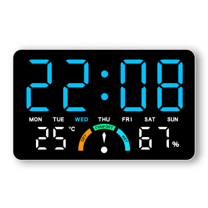 Digital watch with comprehensive weather display Bowlift